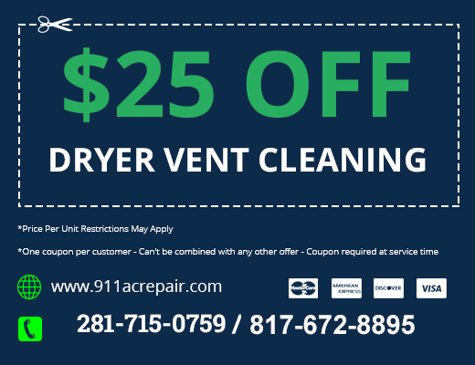 coupon dryer vent cleaning